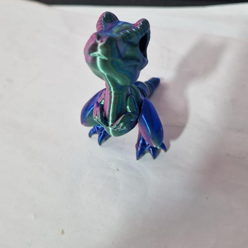 3D Printed Tiny Dino (Dinosaur) - Fidget Toy for ADHD, Autism and Anxiety Relief, obsessed fidgetstoys - Image 10