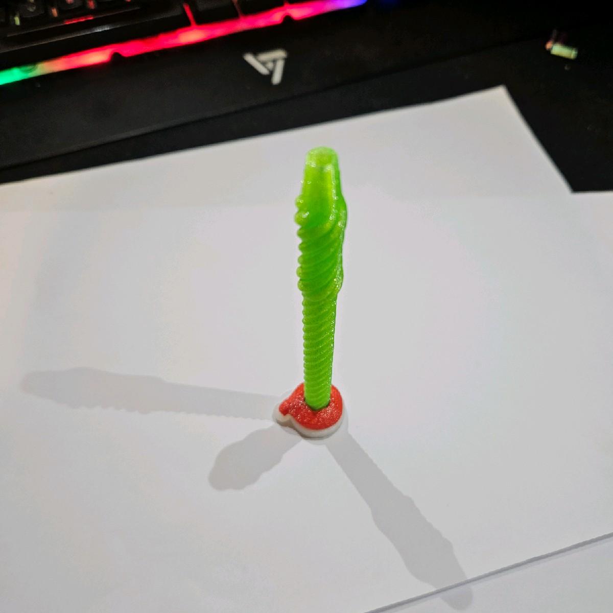 Christmas Style Fidget Pen Glow in the Dark Hat - Writing Tool for Stress Relief fidgetstoys - Image 4
