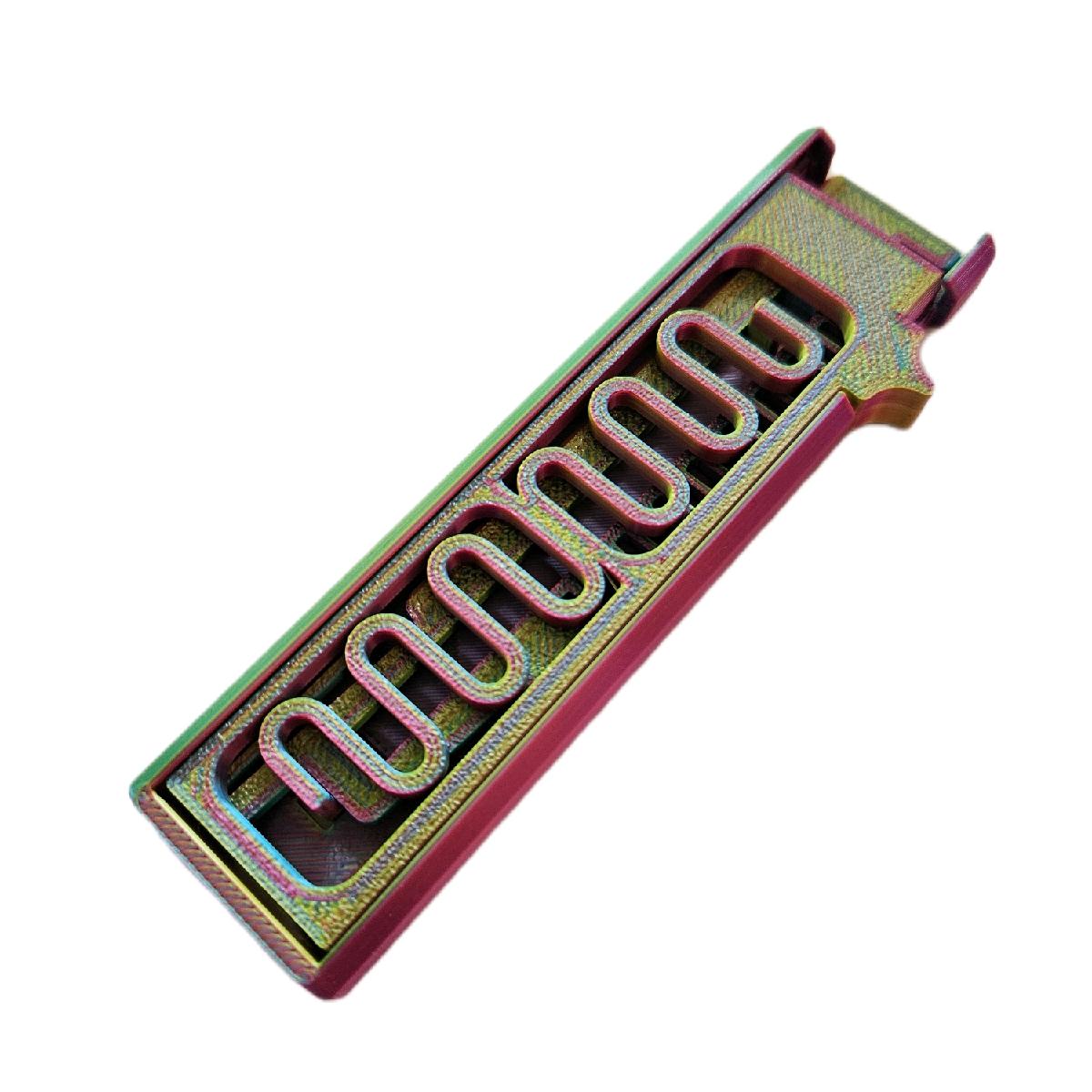 Spring Loaded Fidget Comb for ADHD, Autism and Anxiety - Stress Relief Toy fidgetstoys