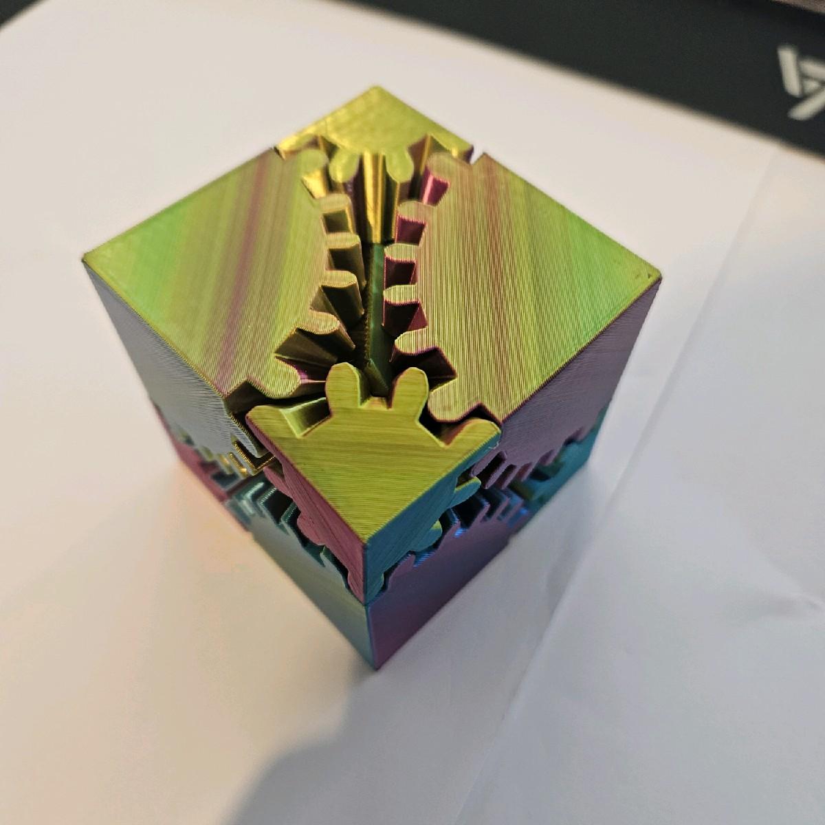 Multicolour Fidget Cube for Stress Relief - Ideal Toy for ADHD, Autism and Anxiety fidgetstoys - Image 5